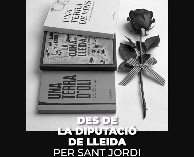 Jornada especial a la Diputació de Lleida amb motiu de La Diada de Sant Jordi amb Gust de Lleida.